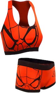 Amazing Spider-Man Bra And Panty Set