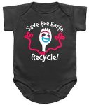 Toy Story Forky Save The Earth Recycle Baby Bodysuit