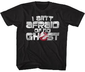 Ghostbusters I Ain’t Afraid Of No Ghost Kids T-Shirt