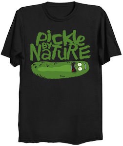 Rick And Morty Pickle By Nature T-Shirt