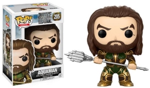 DC Comics Justice League Aquaman Funko Pop Figurine.