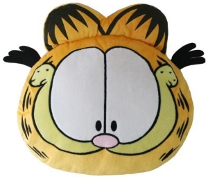 Garfield Face Throw Pillow