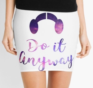 Princess Leia Do It Anyway Skirt