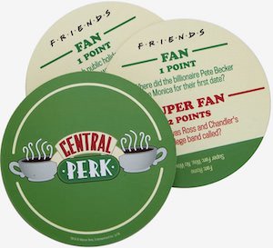Friends Central Perk Coaster Trivia