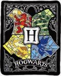 Harry Potter Hogwarts Throw Blanket