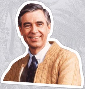 Fred Rogers Sticker