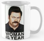 Ron Swanson Woman Of The Year Mug