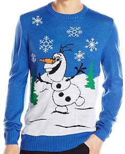 Frozen Happy Olaf In The Snow Christmas Sweater