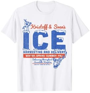Frozen Kristoff And Sven Ice Delivery T-Shirt