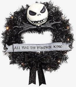 The Nightmare Before Christmas Door Wreath