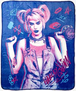 Harley Quinn And Her Hammer Blanket