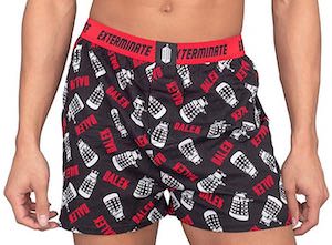 Doctor Who Dalek Boxers Shorts