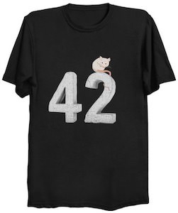 42 And A Mouse T-Shirt