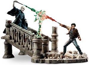 Harry And Voldemort Battle Sculpture