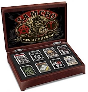Sons Of Anarchy Zippo Collection