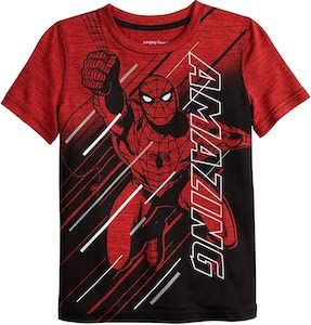 Kids Red Amazing Spider-Man T-Shirt
