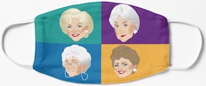 The Golden Girls Face Mask