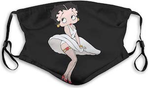 Betty Boop Face Mask