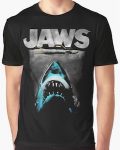 Classic Jaws Dark Themed T-Shirt