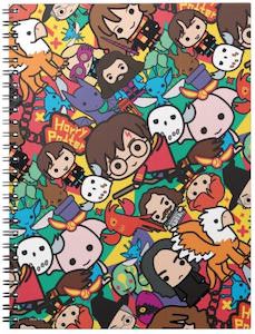 Harry Potter Cartoon Style Characters Notebook