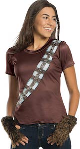 Star Wars Women's Chewbacca Costume T-Shirt With Rhinestones