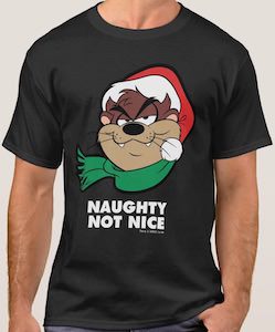 Taz Naughty Not Nice T-Shirt