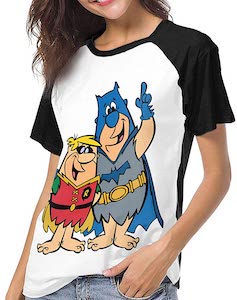 Fred Flintstone And Barney As Batman And Robin T-Shirt