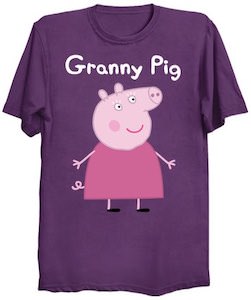 Granny Pig T-Shirt