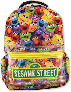 Sesame Street Faces Backpack