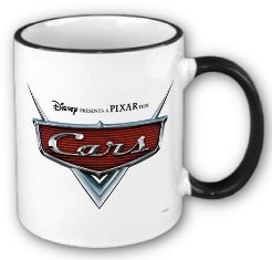 Cars Movie logo mug