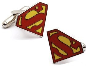 Superman cufflinks