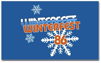 Hot tub time machine winterfest 86 sticker