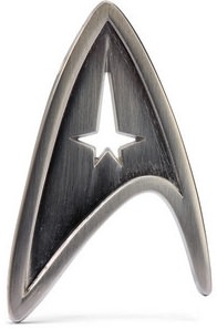 Star Trek logo pin