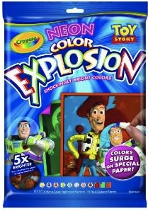 Toy Story Neon Color Explosion
