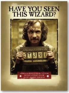 Sirius Black Wanted Poster