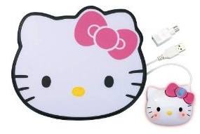 Hello Kitty Mouse and Mousepad