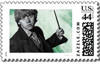Harry Potter Ron Weasly postage stamp