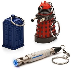 Doctor Who key chain set