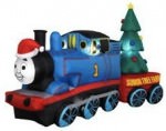 Thomas the train Christmas inflatable
