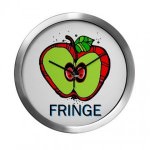 Fringe Apple Wall Clock