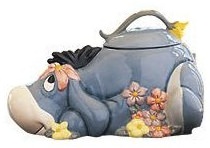 Lazy Eeyore Cookie Jar