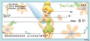 Tinker Bell Personal Checks