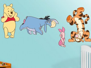 Winnie The Pooh Decal Set