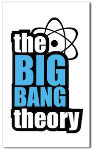 The Big Bang Theory Logo Sticker