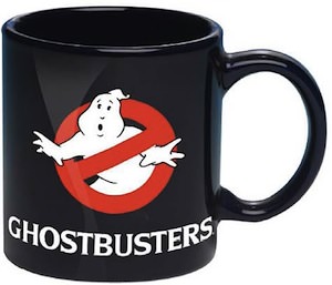 Ghostbusters movie logo coffee and tea mug