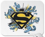Superman chains logo mousepad