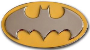 Batman Belt buckle that glows in the dark