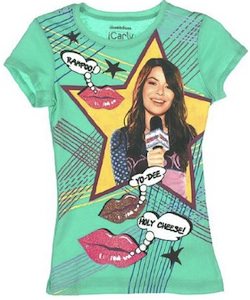 iCarly Glitter Lips T-Shirt