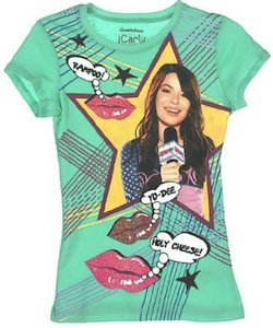 iCarly glitter lips t-shirt