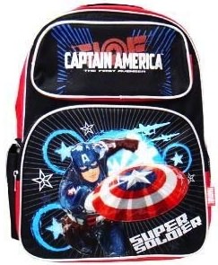 Captain America goodies for back to school